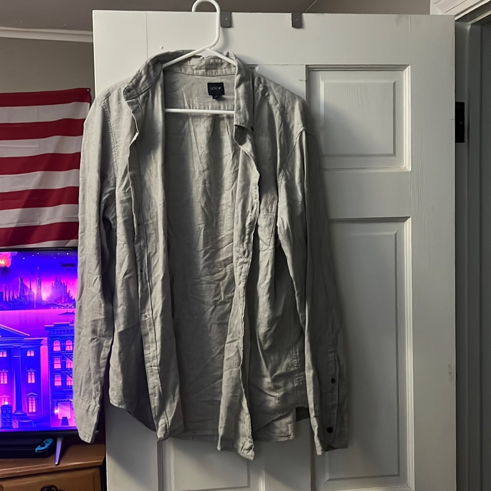 J crew button down